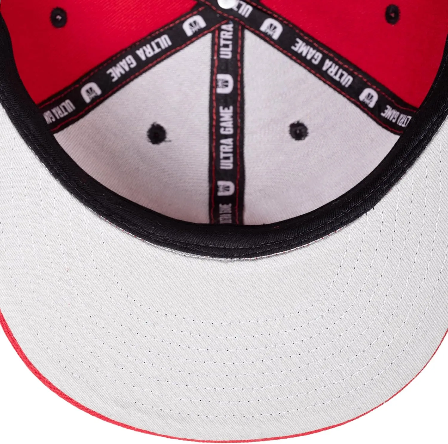 Ultra Game Men's NBA Official Snap Back 3D Embroidered Team Logo Baseball Cap Hat