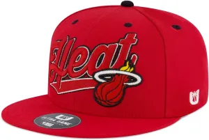 Ultra Game Men's NBA Official Snap Back 3D Embroidered Team Logo Baseball Cap Hat
