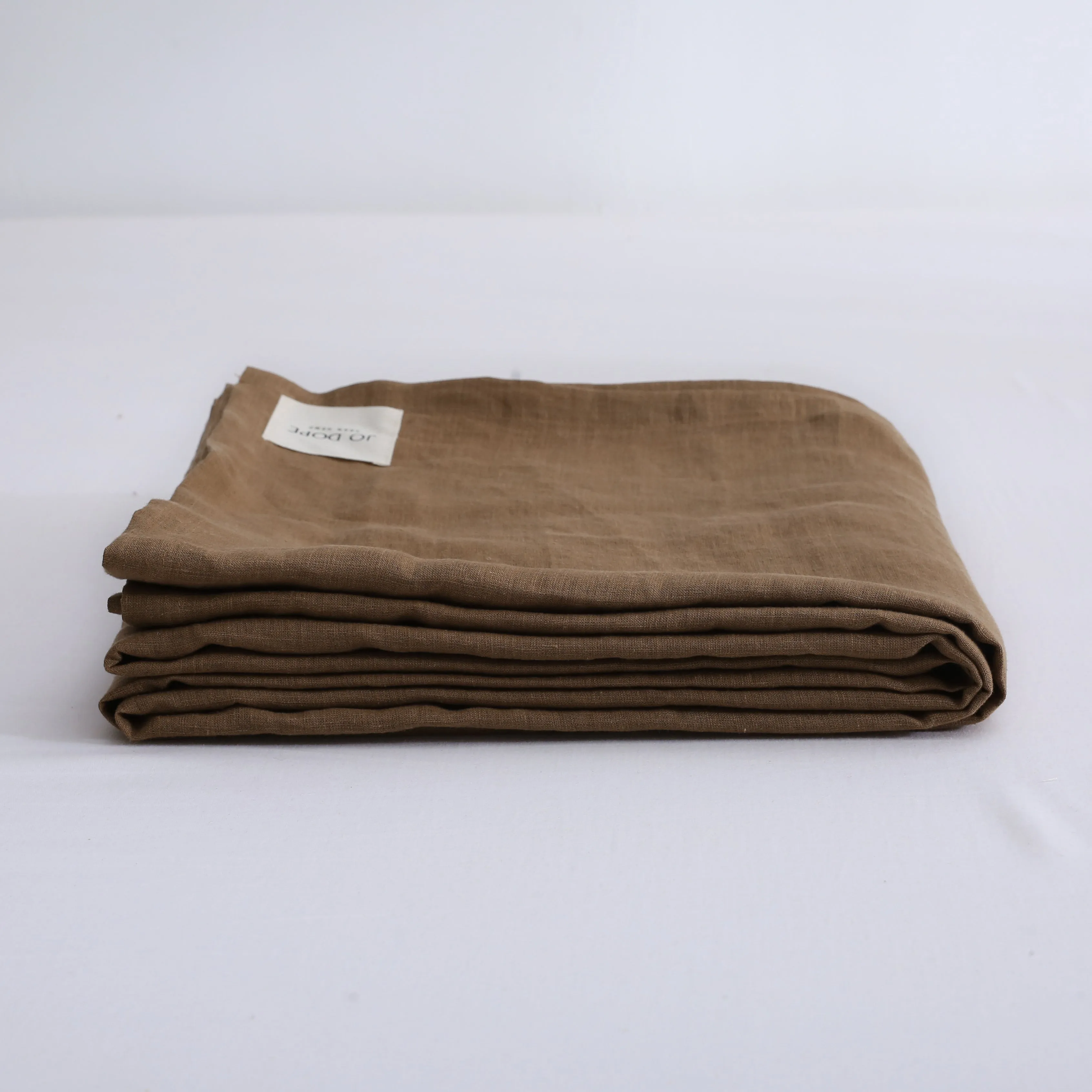 Umber Brown 100% Hemp Flat Sheet