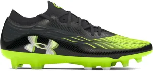 Under Armour Mens UA Magnetico Elite 4 FG Soccer Cleats - Customized Fit and Control 14 Black/White