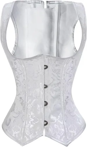 Underbust Corsets for Women Top Plus Size Vintage Waist Cincher Bodyshaper Vest