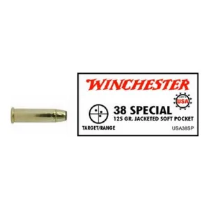 Usa 38 Spl 125gr Jsp-50