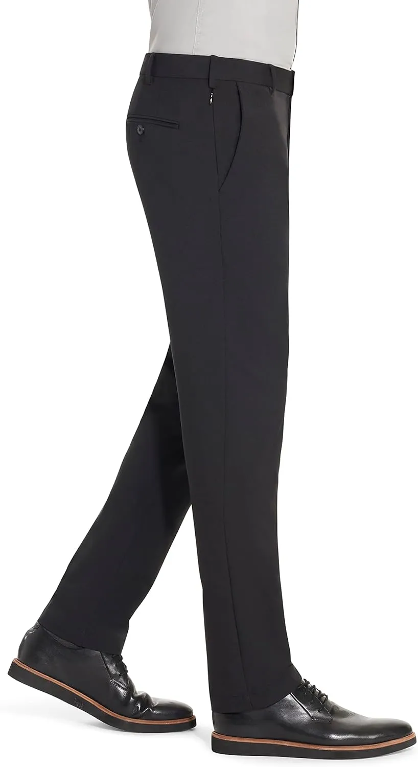 Van Heusen Men's Slim Fit Flex Flat Front Pant