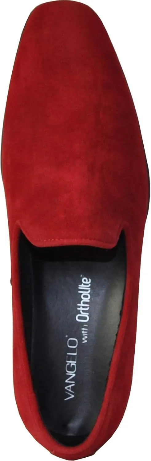 VANGELO Men Dress Shoe Vallo-3 King-5 Loafer Slip-on Formal Tuxedo Prom Wedding Ortholite Insole Medium and Wide Width