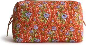 Vera Bradley Women's Cotton Large Cosmetic