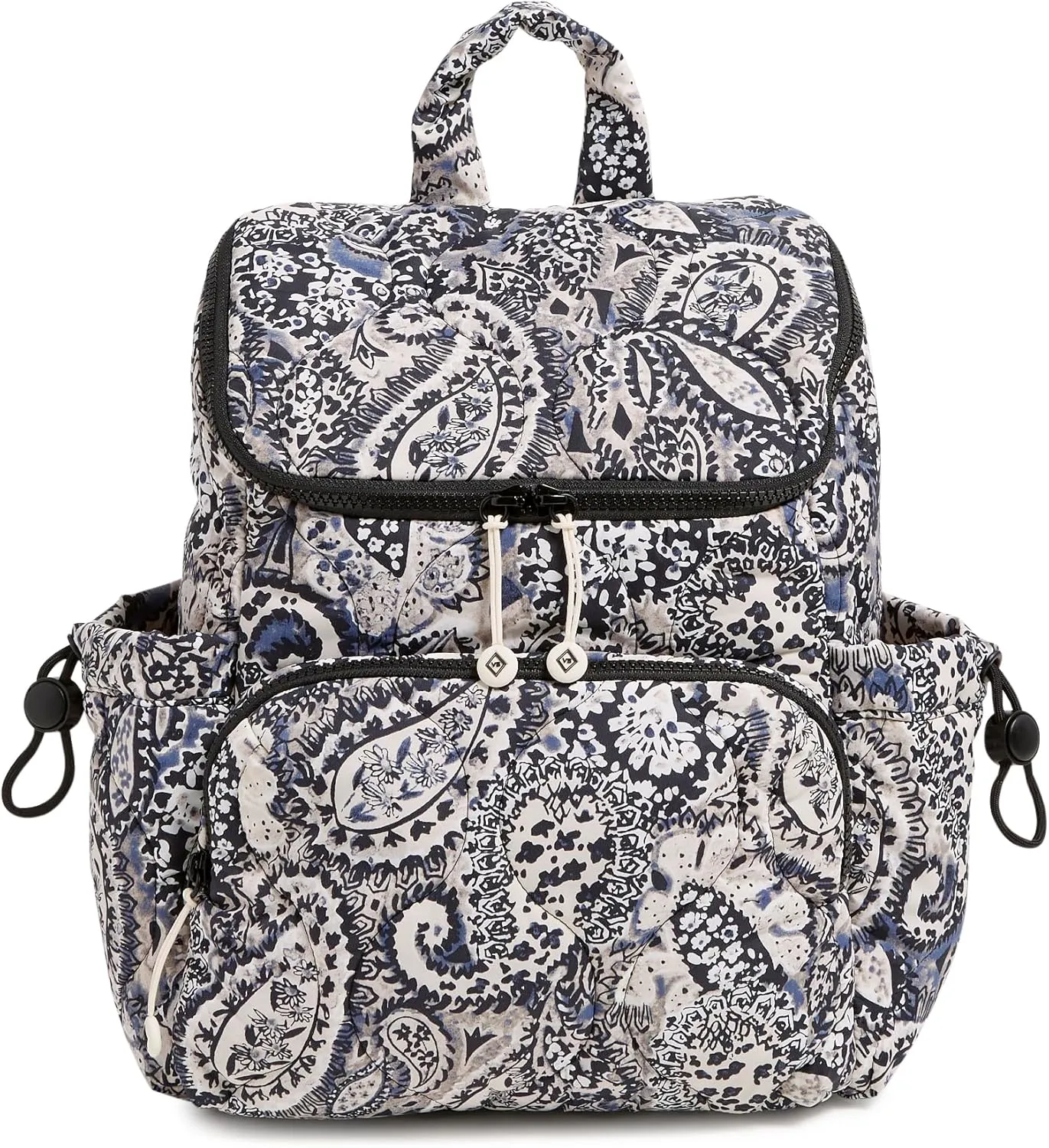 Vera Bradley Women's Featherweight Backpack Bookbag, Stratford Paisley, One Size