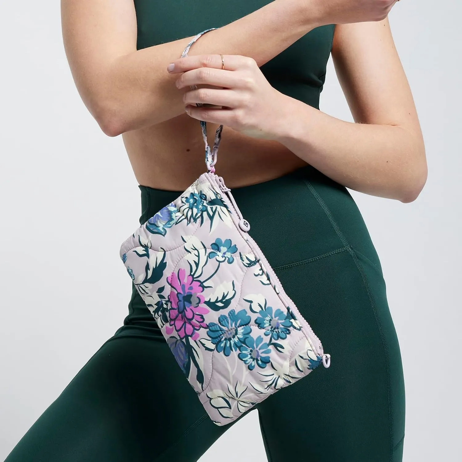 Vera Bradley Women's Featherweight Convertible Wristlet with RFID Protection
