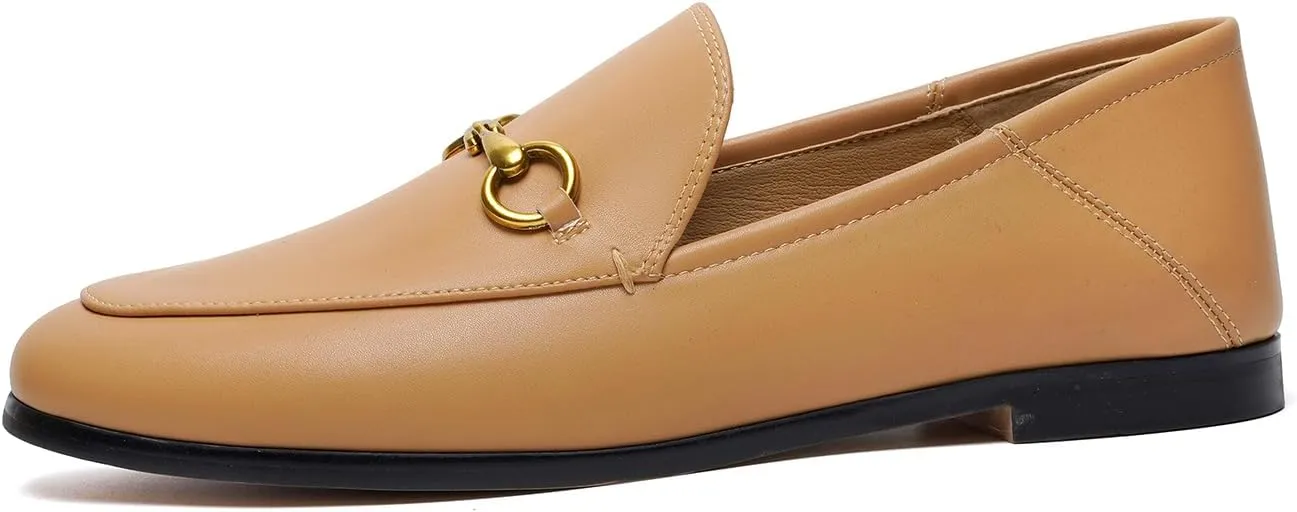 Vertundy Loafers for Women Low Heel Flats Loafers Mules