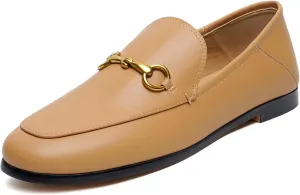 Vertundy Loafers for Women Low Heel Flats Loafers Mules