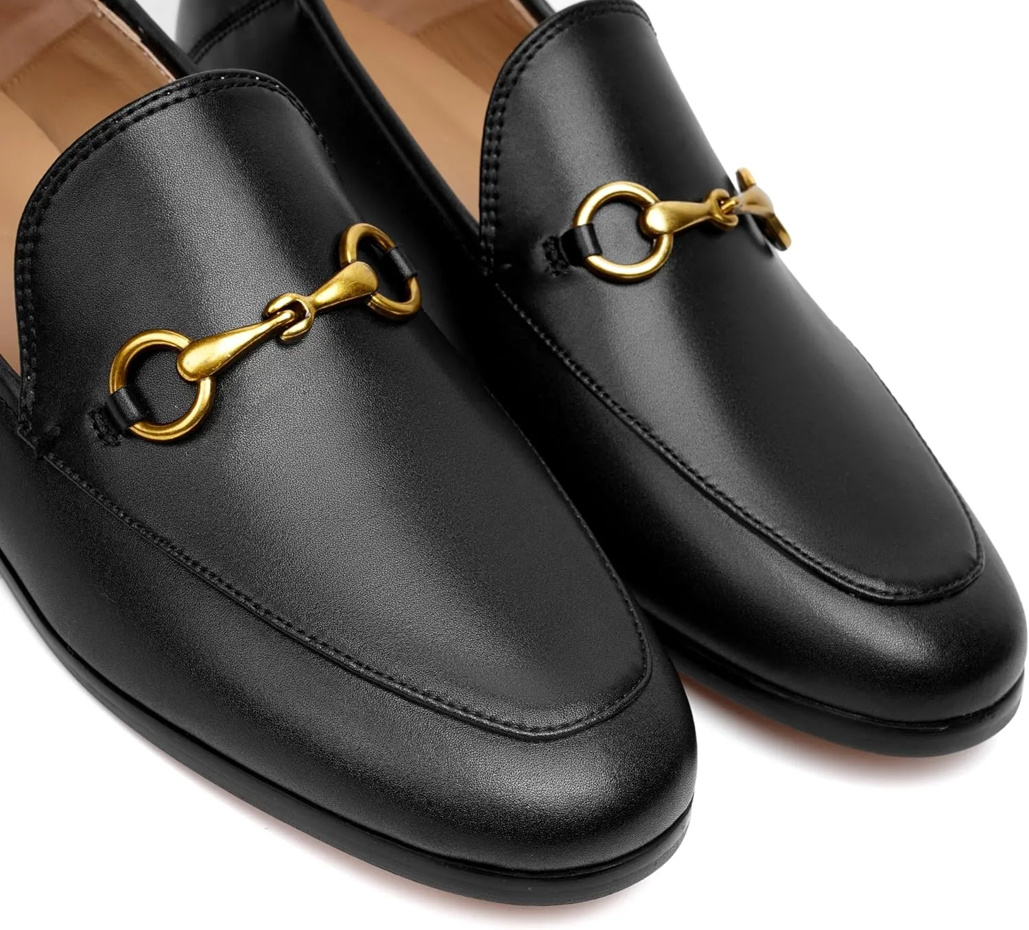 Vertundy Loafers for Women Low Heel Flats Loafers Mules
