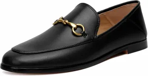 Vertundy Loafers for Women Low Heel Flats Loafers Mules