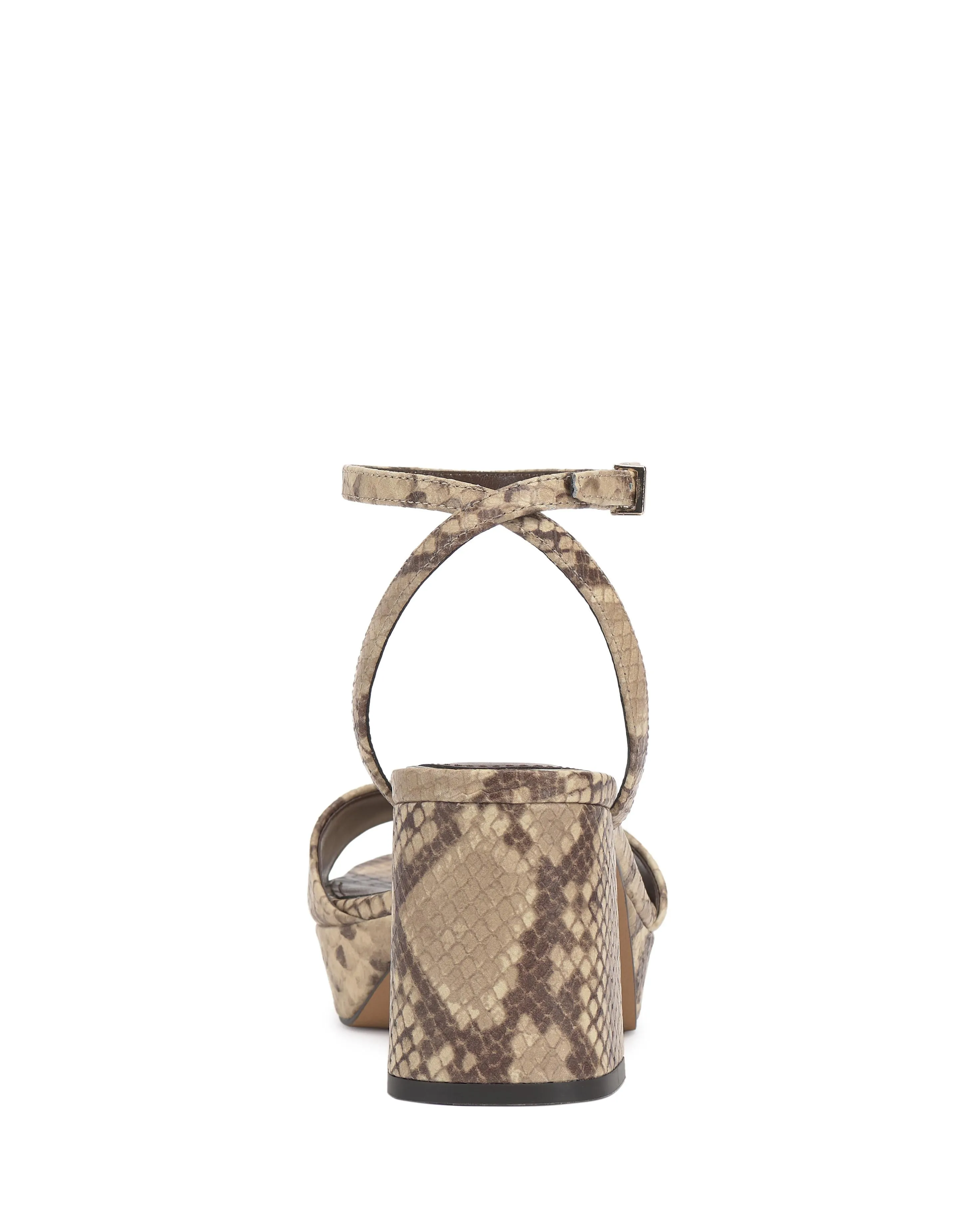 Vince Camuto Women's Pendreya Taupe/Muted Soft Snake Le M