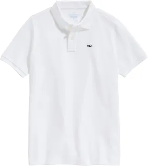 vineyard vines Boys' Heritage Pique Polo