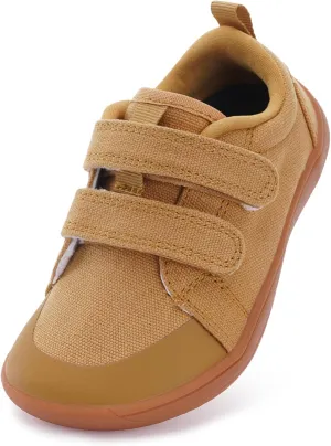 WHITIN Toddler/Boys/Girls Barefoot Shoes | Kids Wide Width Minimalist Sneakers | Classic Canvas | Supports Natural Foot Growth