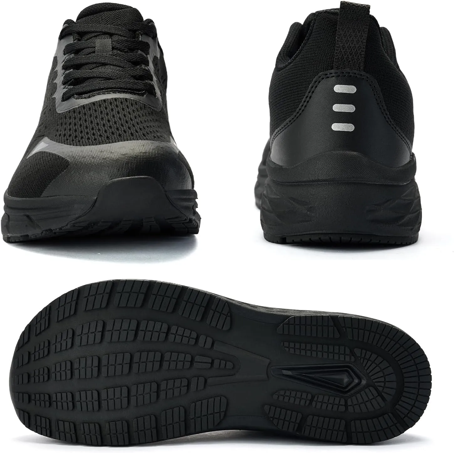 Wide Toe Box Shoes for Men - Wide Width Walking Shoes Comfortable Athletic Running Tennis Jogging Workout Gym Sneakers for Swelling Bunion Plantar Fasciitis Feet Non-Slip Rubber Sole