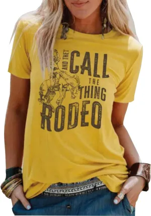 Wild Western Cowboy Steer T-Shirt for Women Vintage Cow Bull Graphic Cowboy Rodeo Shirt Tops Western Retro Shirts