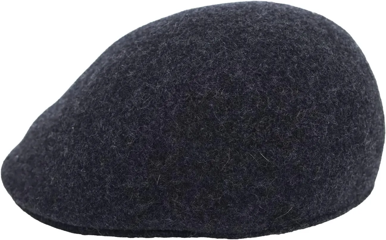 WITHMOONS Wool Seamless Newsboy Beret Hat Classic Ivy Flat Cap AC31374
