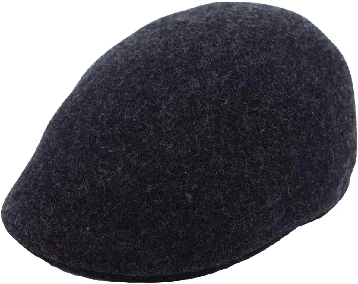 WITHMOONS Wool Seamless Newsboy Beret Hat Classic Ivy Flat Cap AC31374
