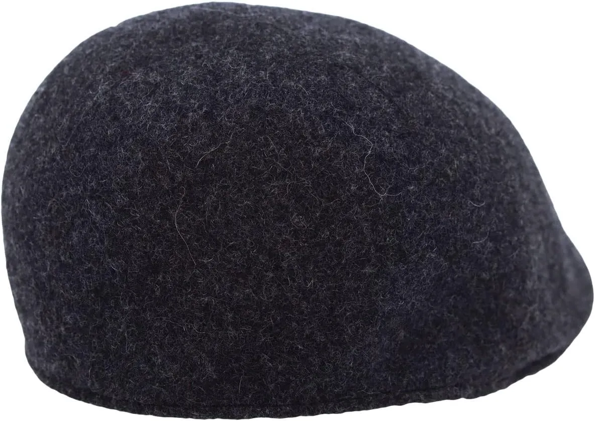 WITHMOONS Wool Seamless Newsboy Beret Hat Classic Ivy Flat Cap AC31374