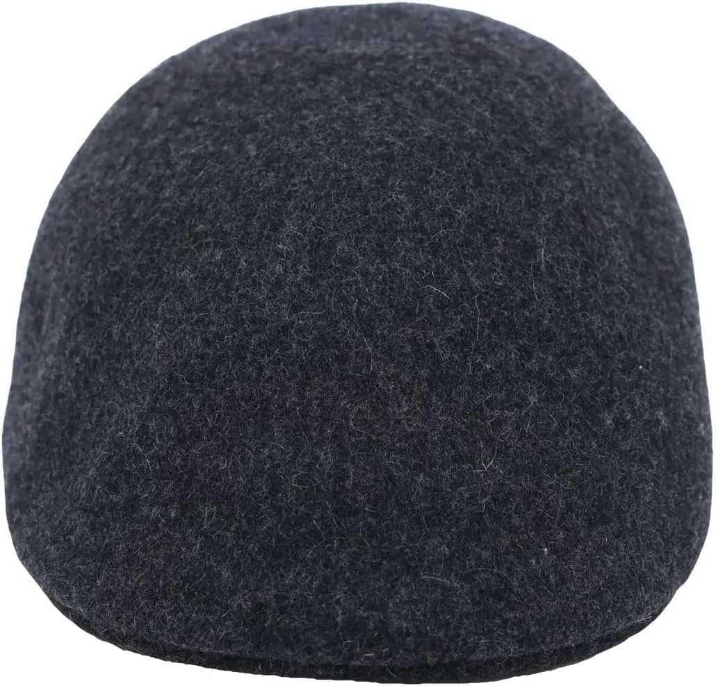 WITHMOONS Wool Seamless Newsboy Beret Hat Classic Ivy Flat Cap AC31374