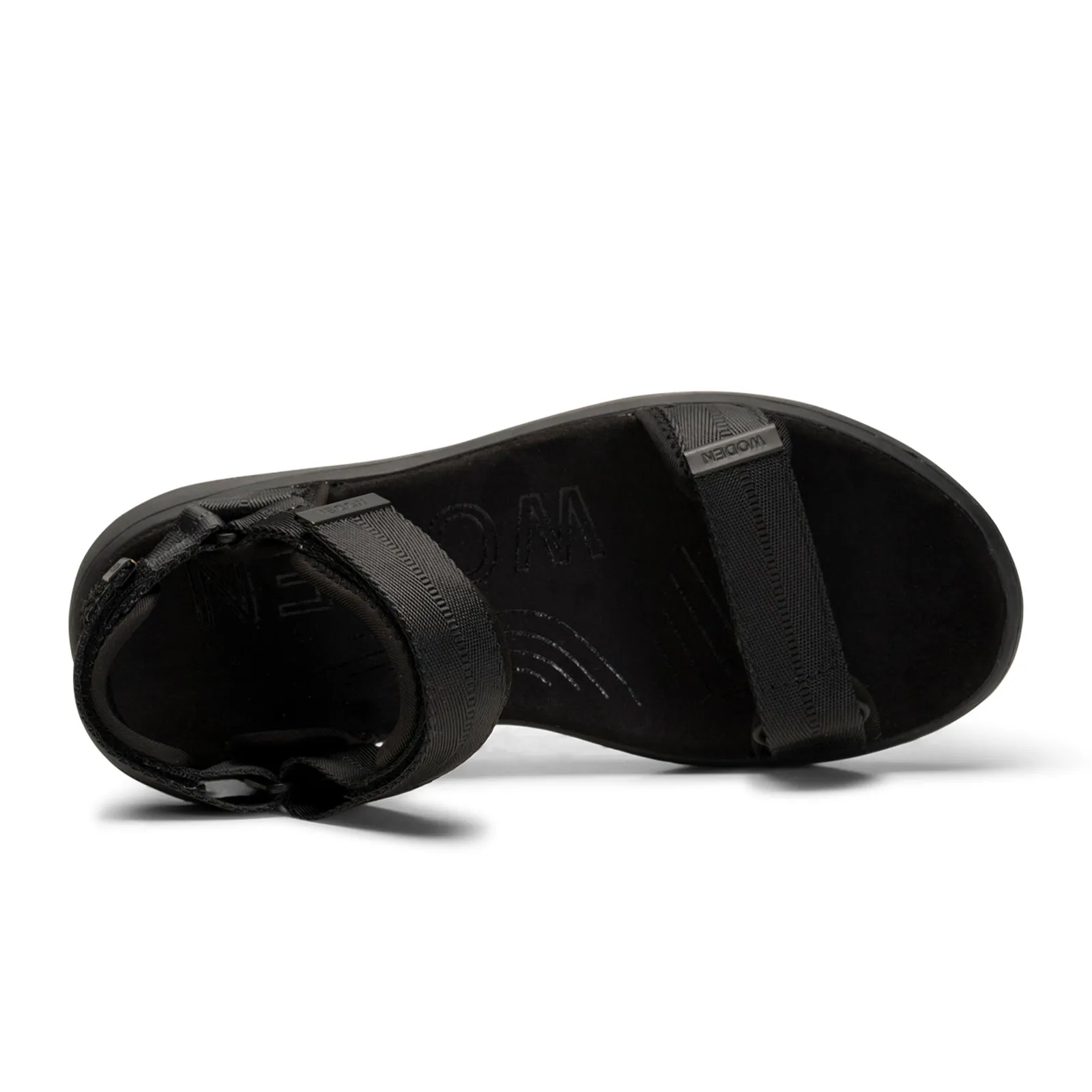 Woden Line Active Sandal (Women) - Black/Black