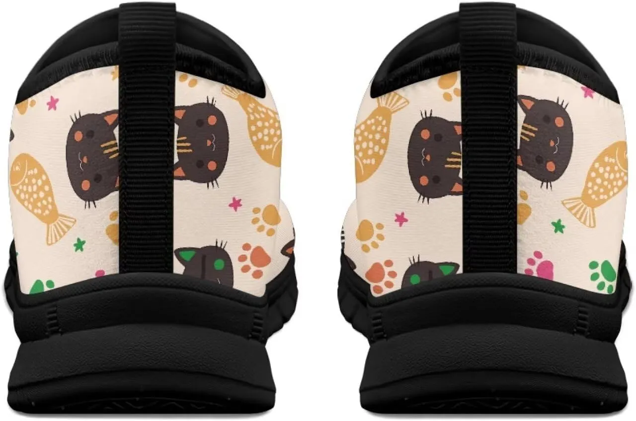 Women Slip On Sneakers Casual Low Top Flats Shoes Soft Non-Slip Walking Shoes Classic Lightweight Shoes