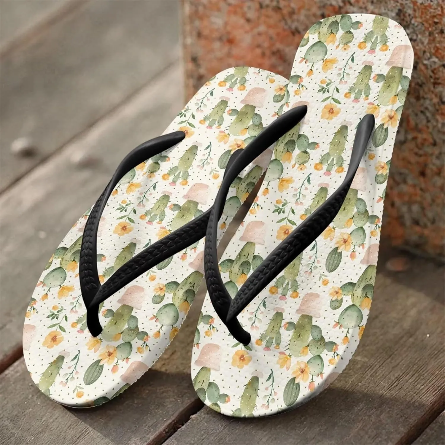 Women's Casual Flip Flops Comfortable Soft Sole Non-Slip EVA Flat Sandals Vacation Sport Summer Shoes