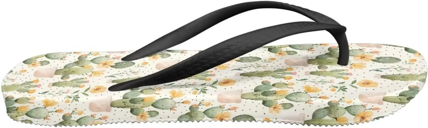 Women's Casual Flip Flops Comfortable Soft Sole Non-Slip EVA Flat Sandals Vacation Sport Summer Shoes