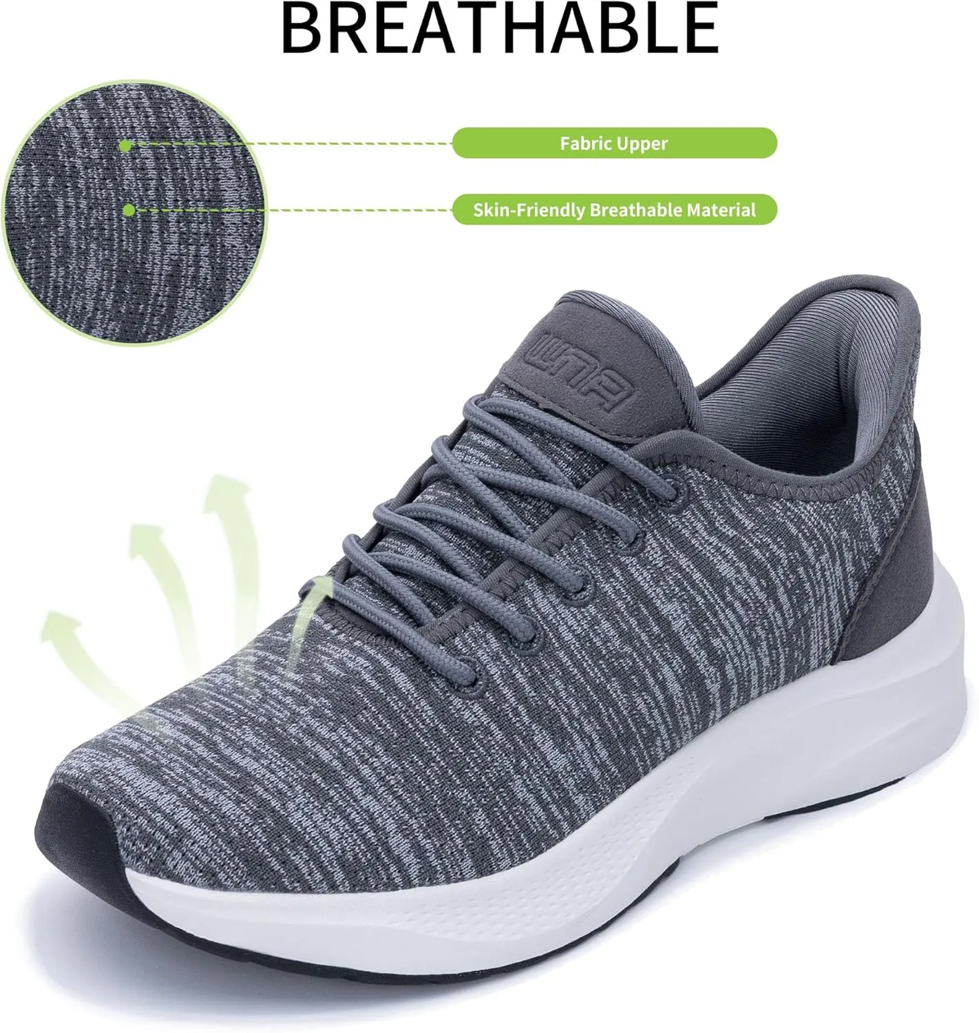 Women's Easy Slip On Walking Shoes Comfortable Tennis Fashion Sneakers Lightweight Simple Non-Slip Footwear US 6-11