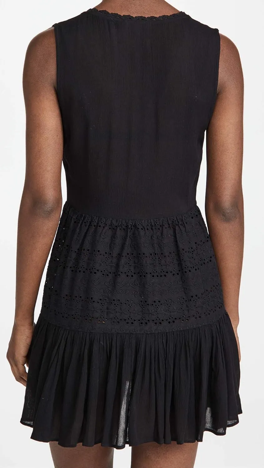 Women's Eyelet Mini Dress