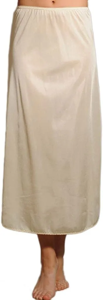 Women's Nylon Essentials Double Slit 1/2 Slip 2116