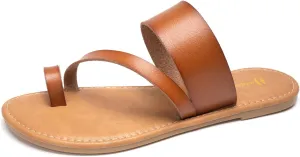 Women's Slide Sandals Slip On Flat Flip Flop Thong Casual Summer