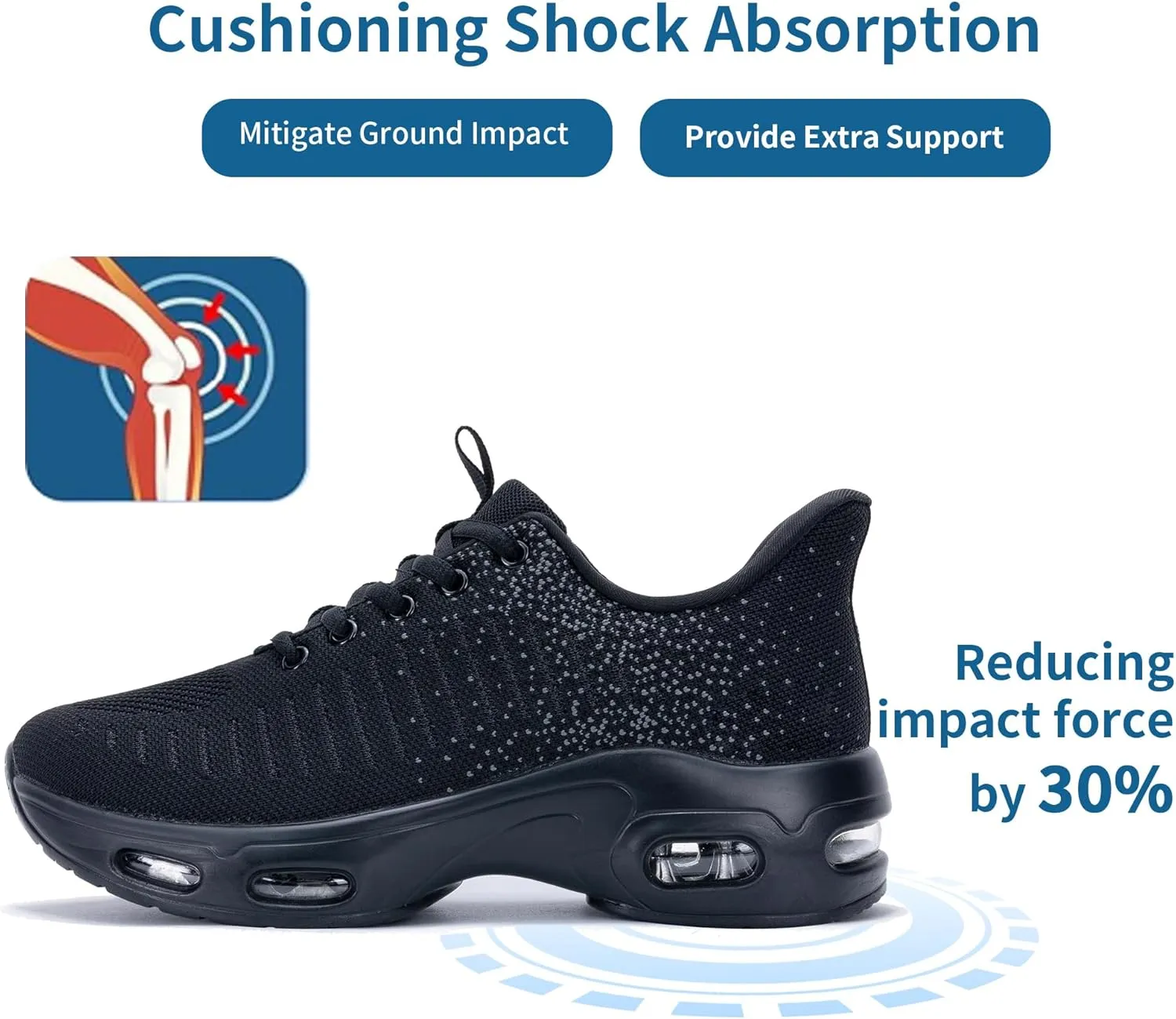 Women's Walking Shoes | Slip On | Fashion Sneakers | Running Tennis Shoes US 6-11