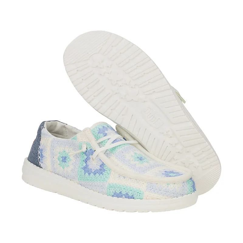 Women's Wendy Cottage Crochet Bay Blue/Multi