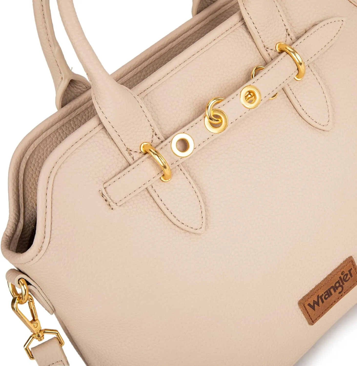 Wrangler Tote Bags for Women Medium Crossbody Purse for Ladies Soft Designer Top-handle Handbags