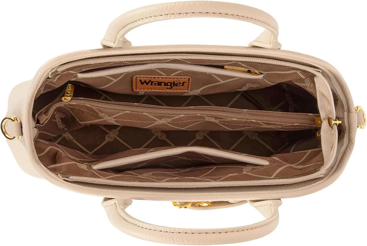 Wrangler Tote Bags for Women Medium Crossbody Purse for Ladies Soft Designer Top-handle Handbags