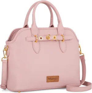 Wrangler Tote Bags for Women Medium Crossbody Purse for Ladies Soft Designer Top-handle Handbags