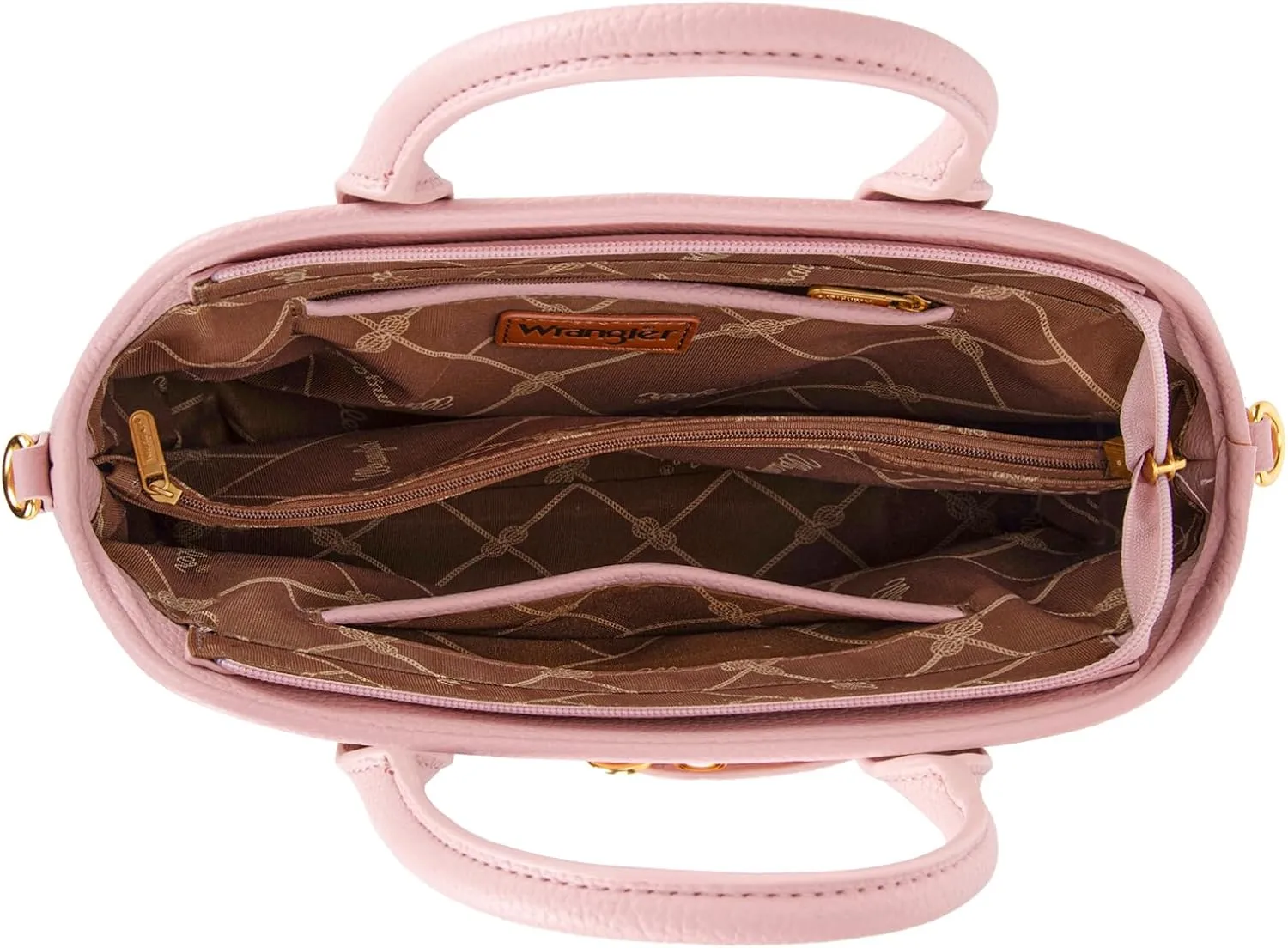 Wrangler Tote Bags for Women Medium Crossbody Purse for Ladies Soft Designer Top-handle Handbags