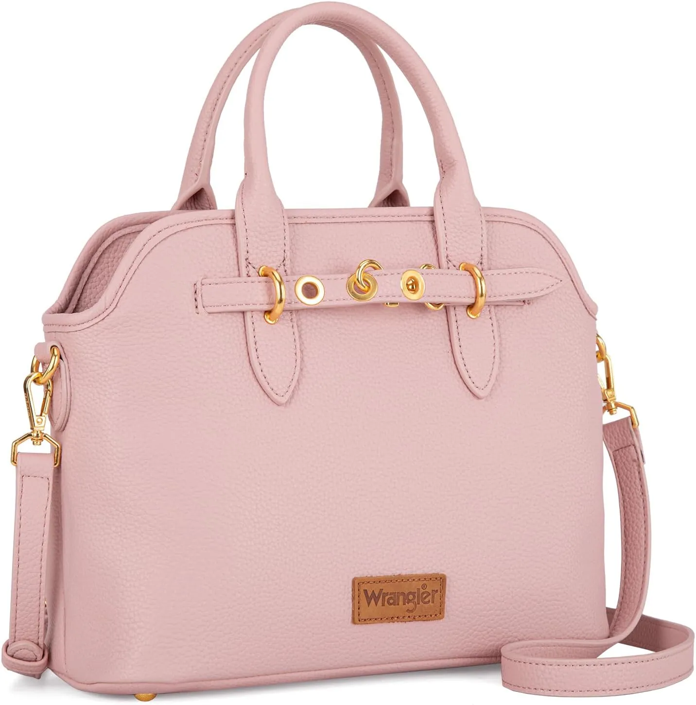 Wrangler Tote Bags for Women Medium Crossbody Purse for Ladies Soft Designer Top-handle Handbags