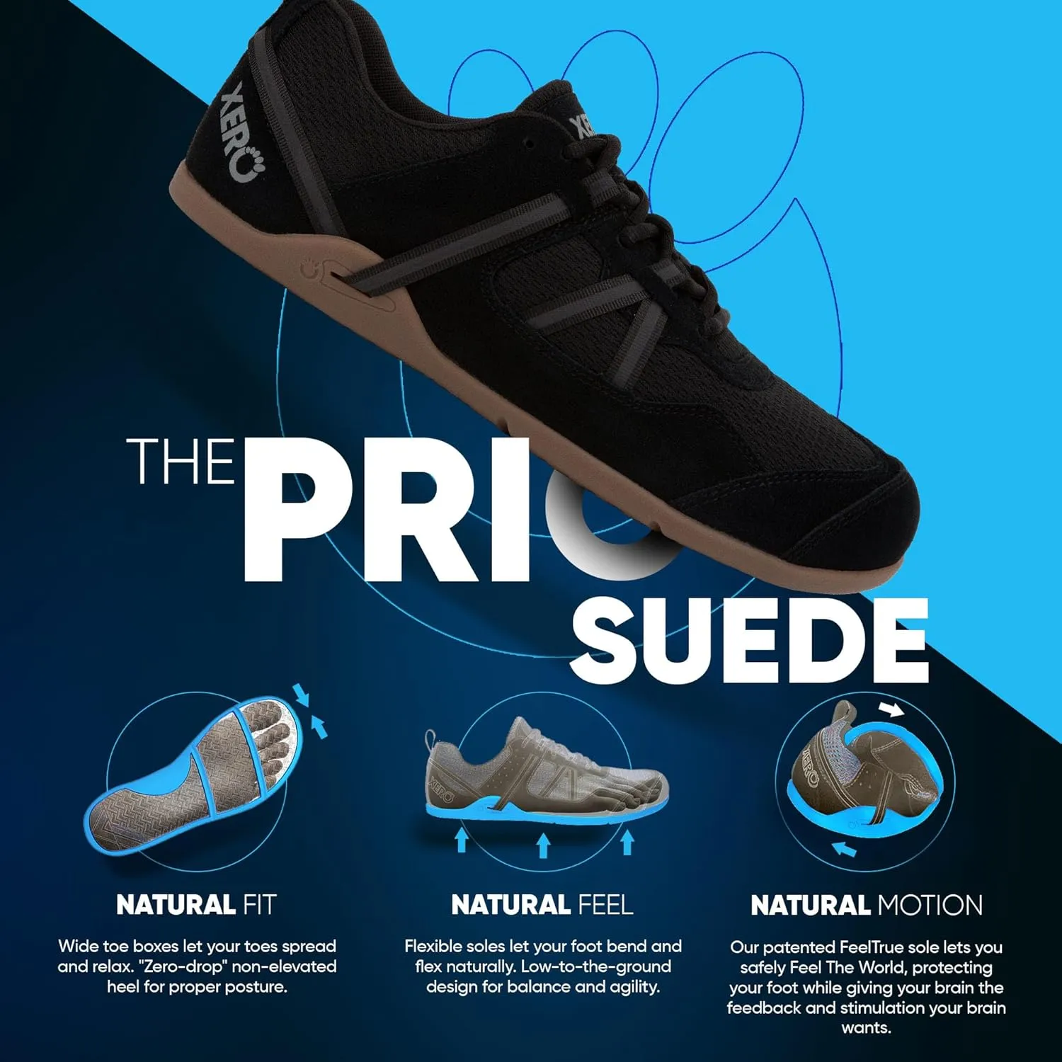 Xero Shoes Men's Prio Suede