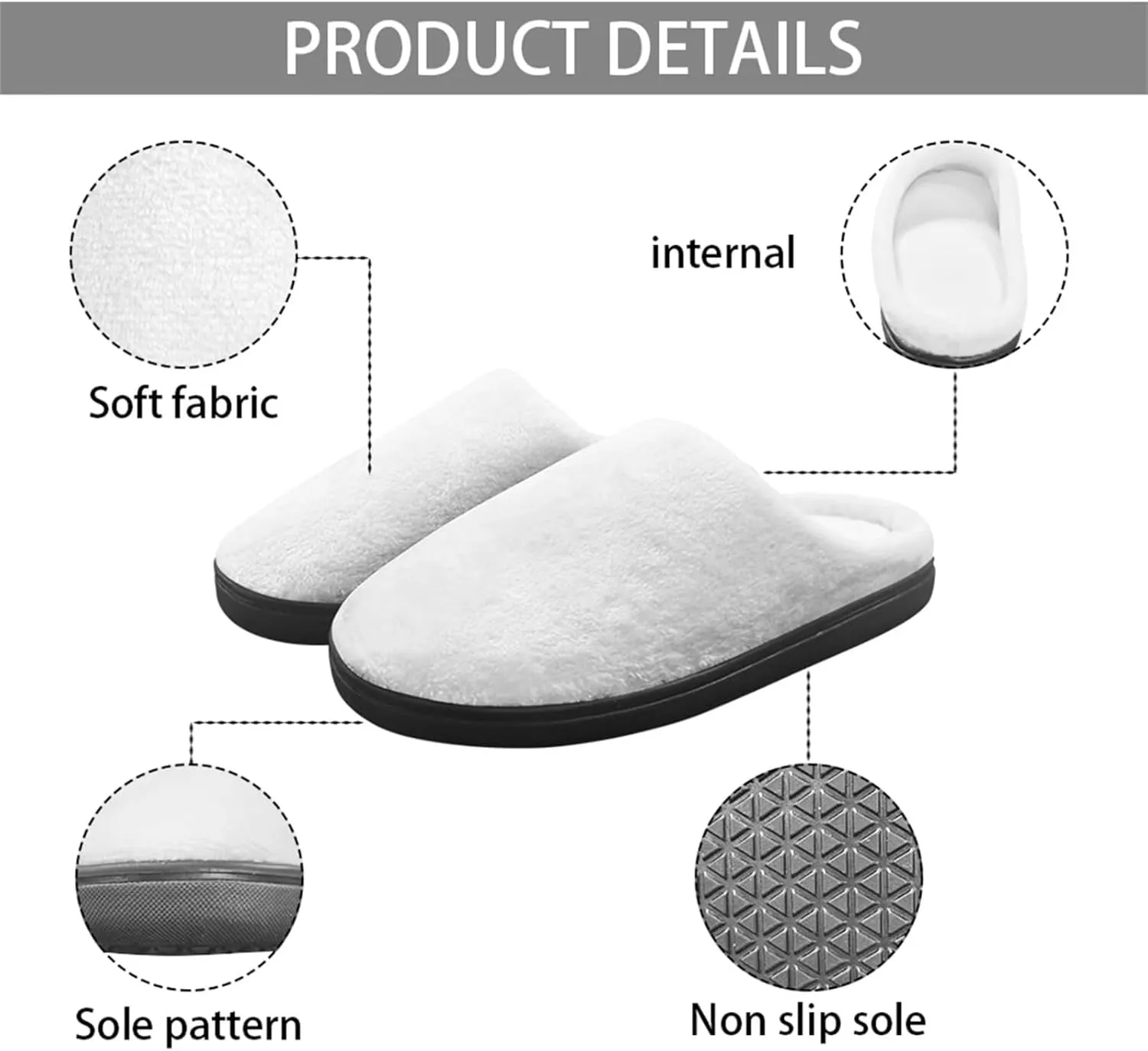 Xpyiqun Little Kid Slippers House Shoes Girls Boys Slip On Slippers Cozy Warm Soft Plush Winter Home Slippers Size 9-14.5