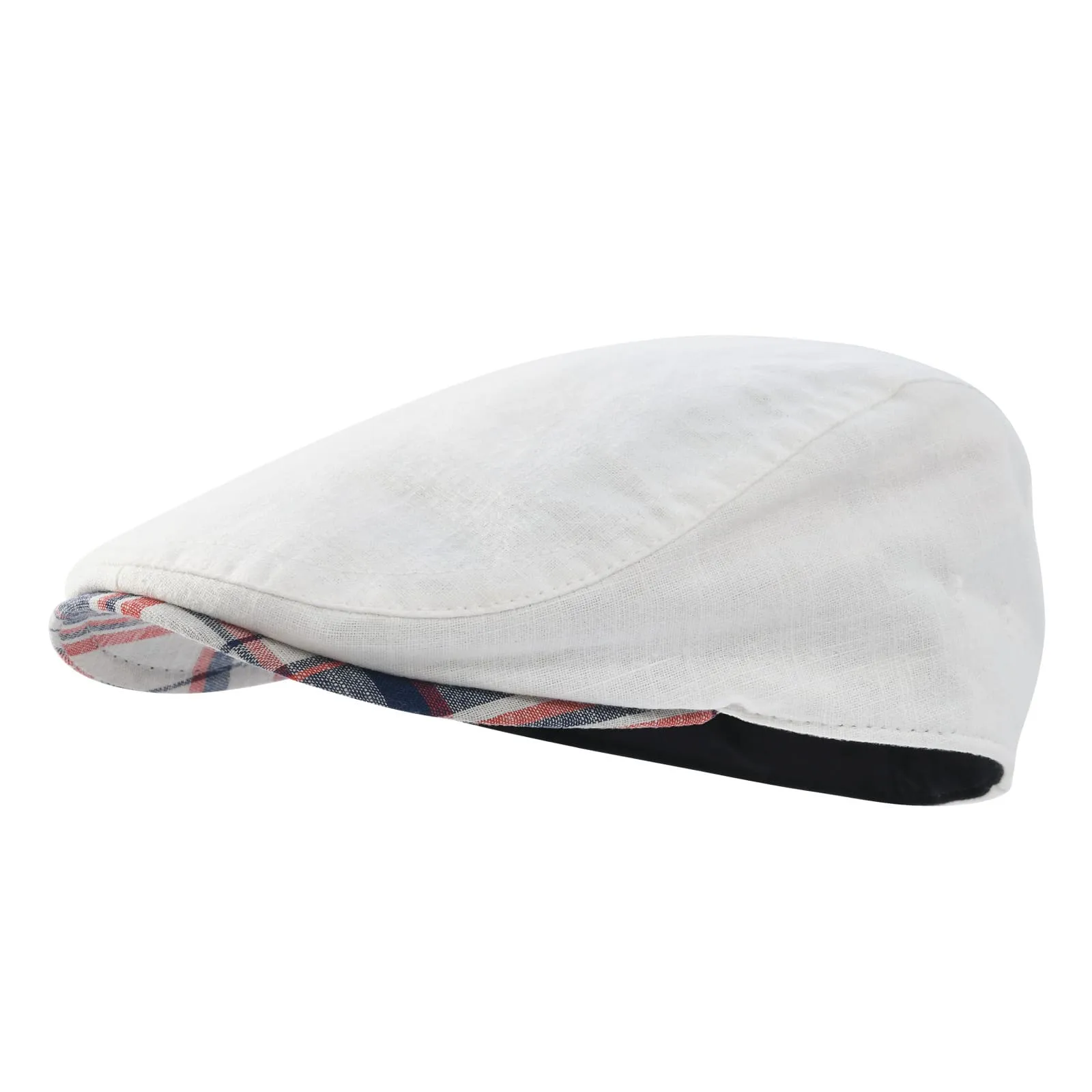 Yvoire Soft Linen Flat Cap