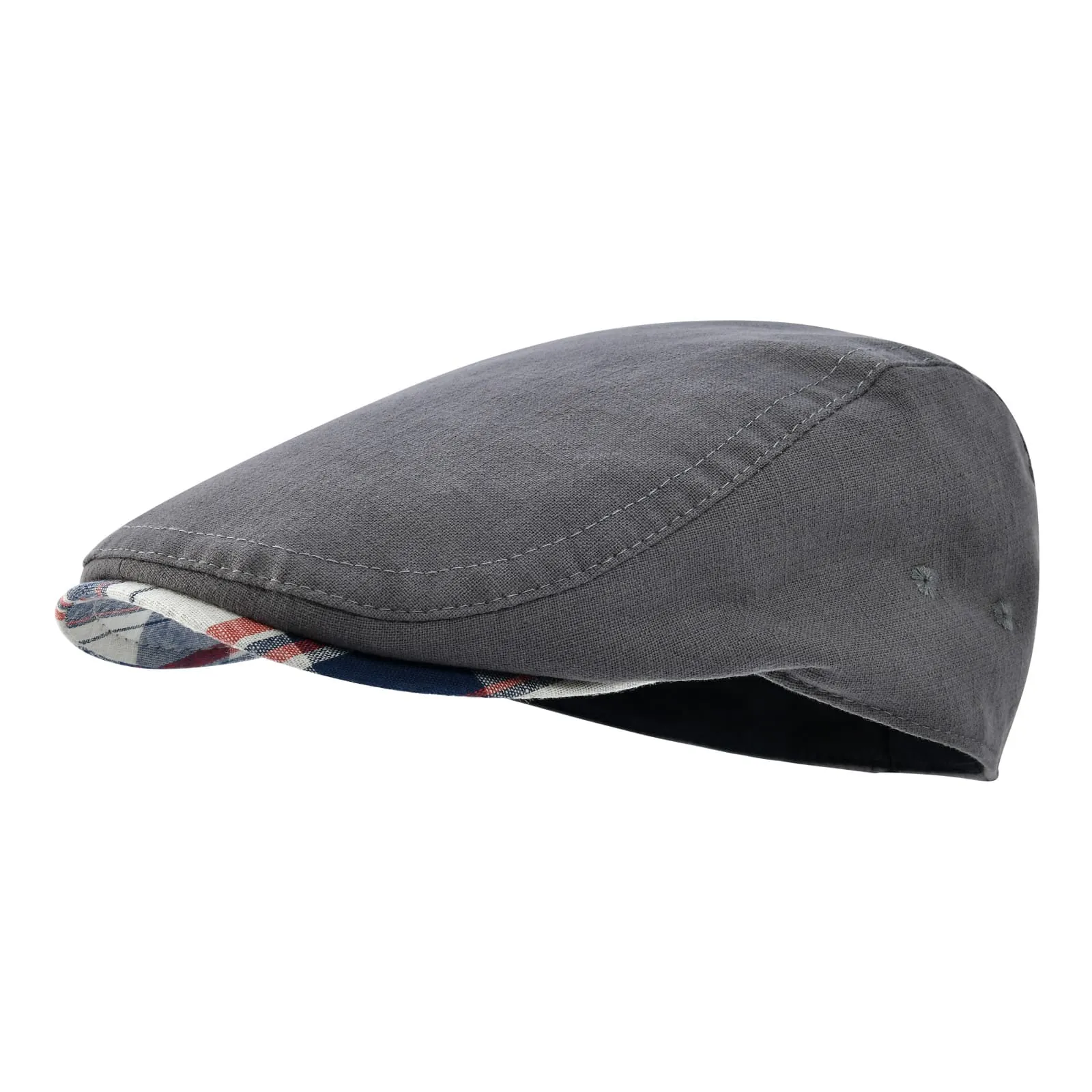 Yvoire Soft Linen Flat Cap