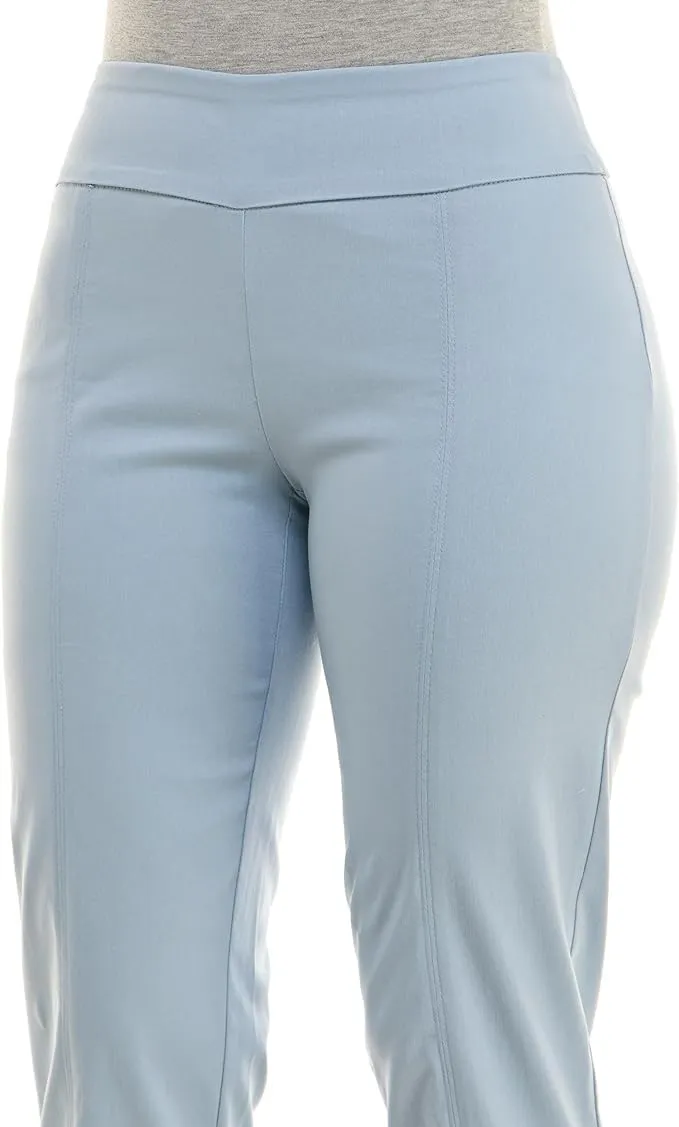 Zac & Rachel Women's Millennium Fabric - Slim Leg Pull-On Pant