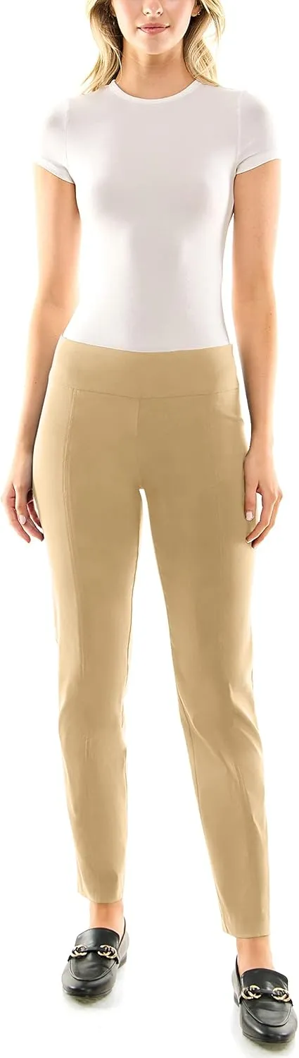 Zac & Rachel Women's Millennium Fabric - Slim Leg Pull-On Pant