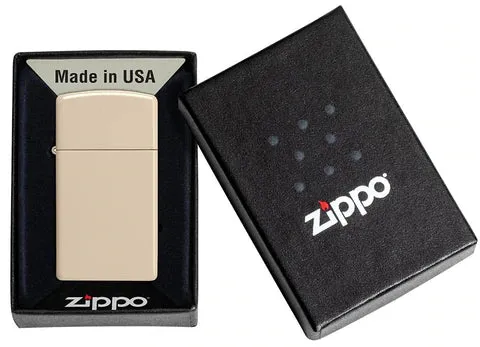 Zippo Lighter - Slim Flat Sand
