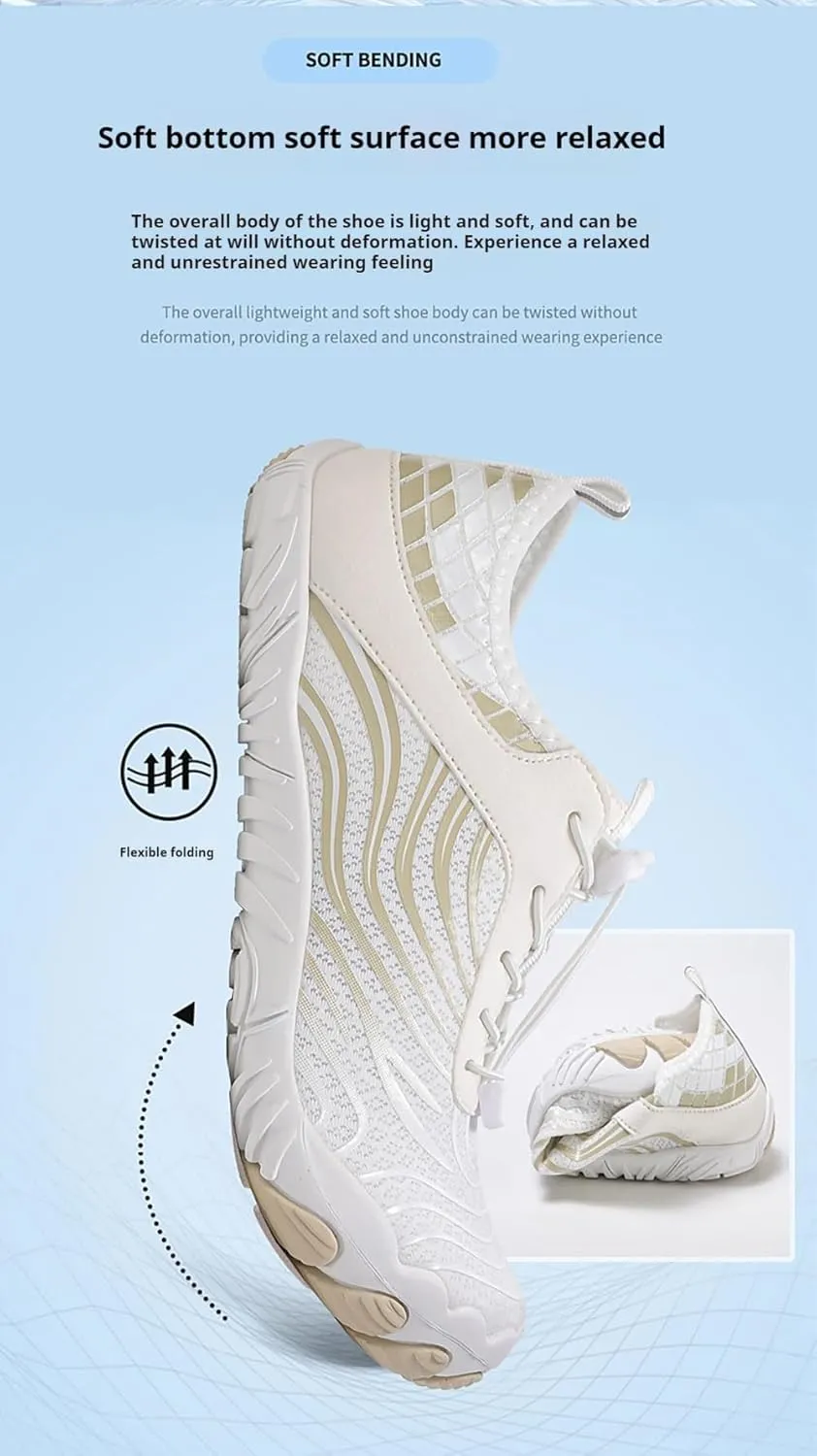 Zureto Grounded Footwear for Women Men Neuropathy, 2025 New Hike Comfortable Lightweight Non-Slip Barefoot Footwear Shoes