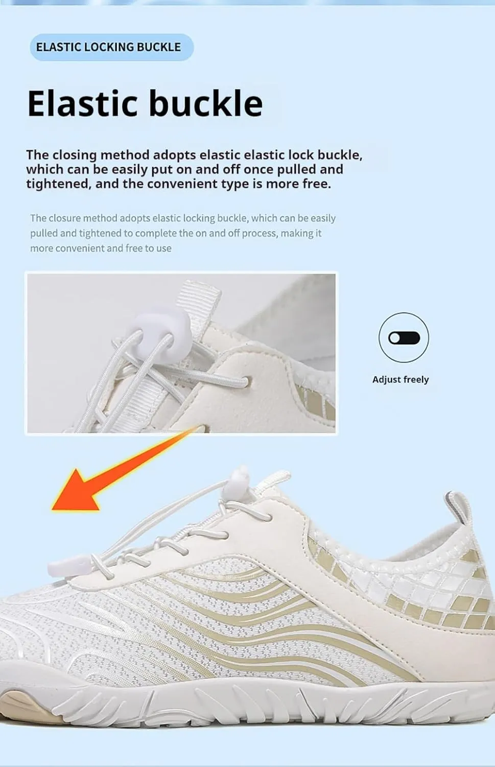 Zureto Grounded Footwear for Women Men Neuropathy, 2025 New Hike Comfortable Lightweight Non-Slip Barefoot Footwear Shoes
