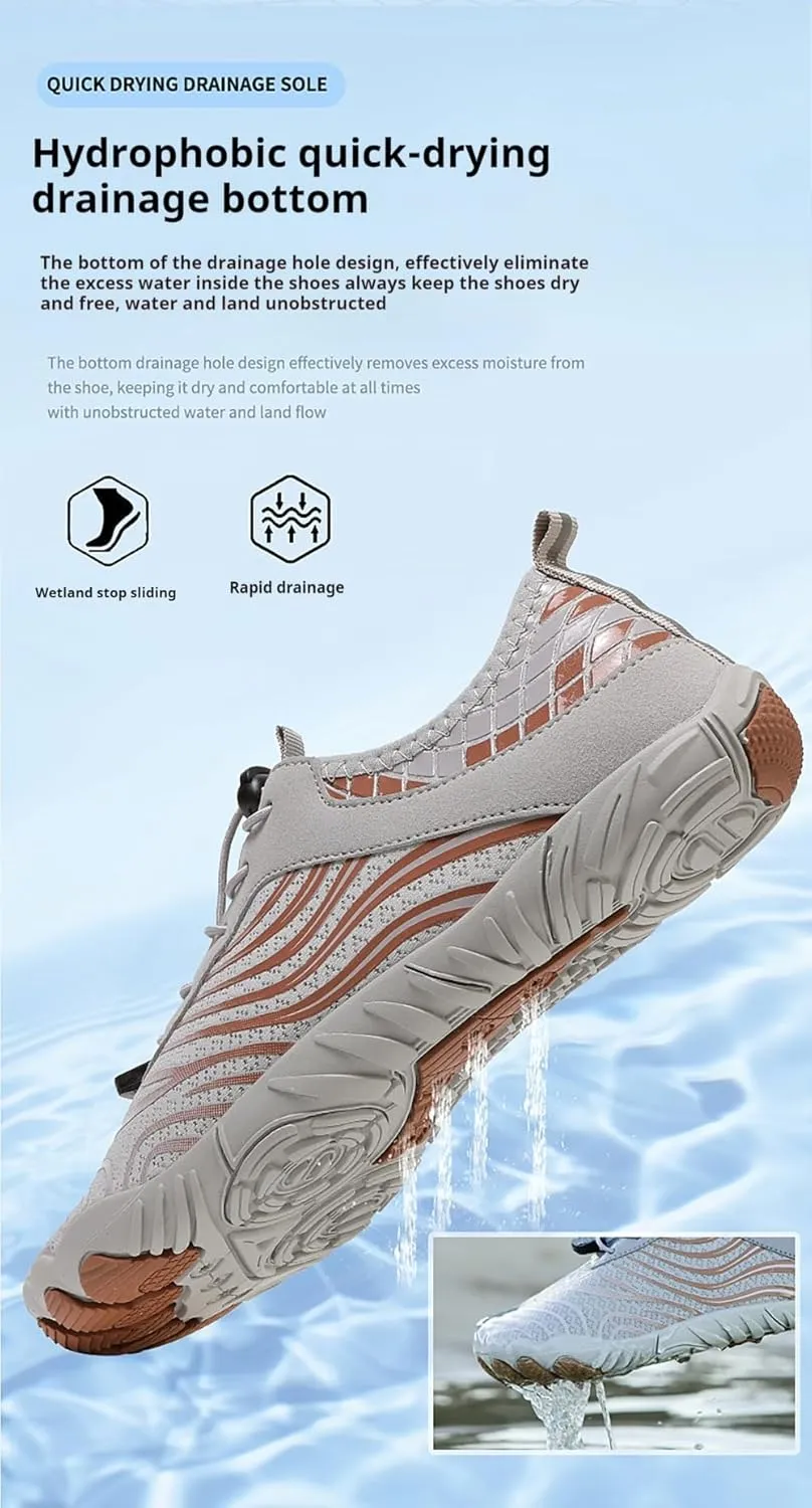 Zureto Grounded Footwear for Women Men Neuropathy, 2025 New Hike Comfortable Lightweight Non-Slip Barefoot Footwear Shoes