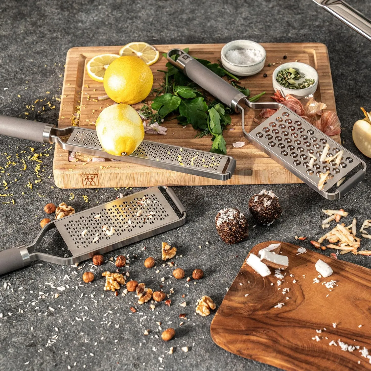 ZWILLING PRO Grater, zester, grey
